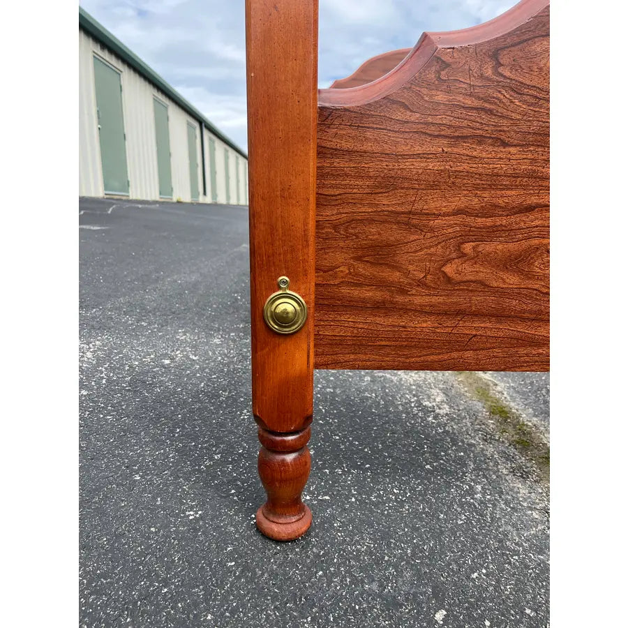 Queen SIze Broyhill Cherry Four Poster Bed Frame