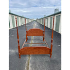 Queen SIze Broyhill Cherry Four Poster Bed Frame