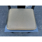 Raymond Sobota for Century- Black Lacquer and Burlwood Dining Table and Chairs- Set of 5