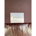 Restoration Hardware Lancaster Down Leather Sofa in Italian Brompton Cocoa