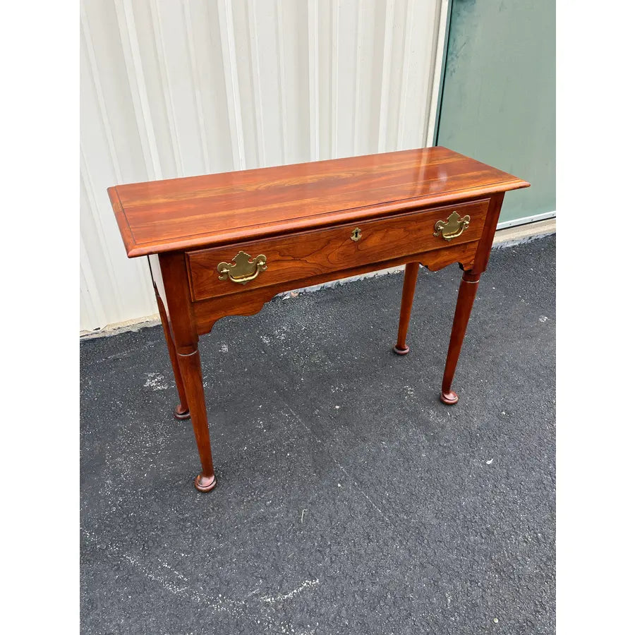 Statton Trutype 50th Anniversary Solid Cherry Console Table