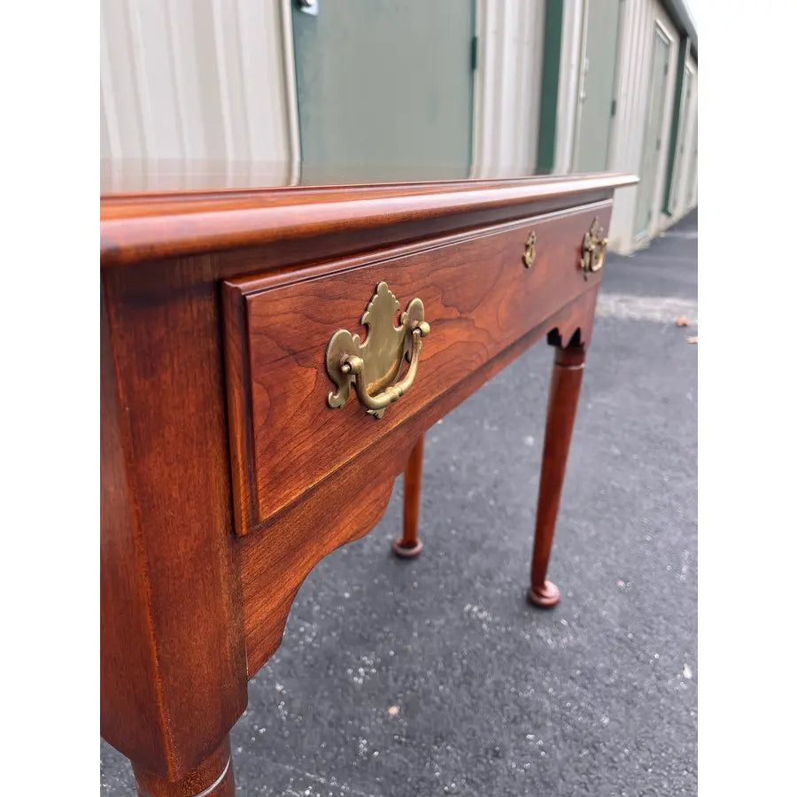 Statton Trutype 50th Anniversary Solid Cherry Console Table