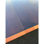 Stickley Federal Style Banded Mahogany Inlaid Extension Dining Table