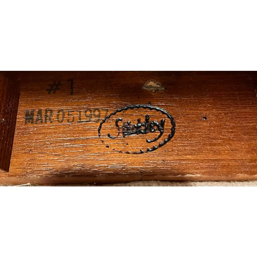 Stickley Mahogany Wheat Sheaf Back Dining Chairs- Newly Upholstered in Cream- Set of 6