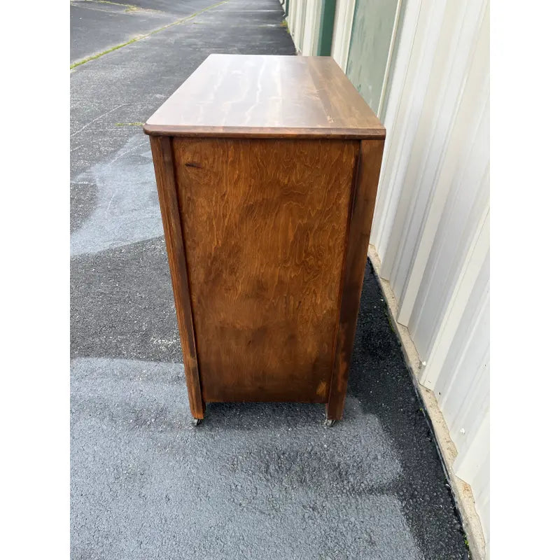 Traditional Style Walnut 3- Drawer Chest of Drawers