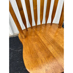 Windsor Style Cherry Dining Chairs- Set of 3